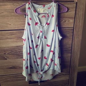 Watermelon blouse